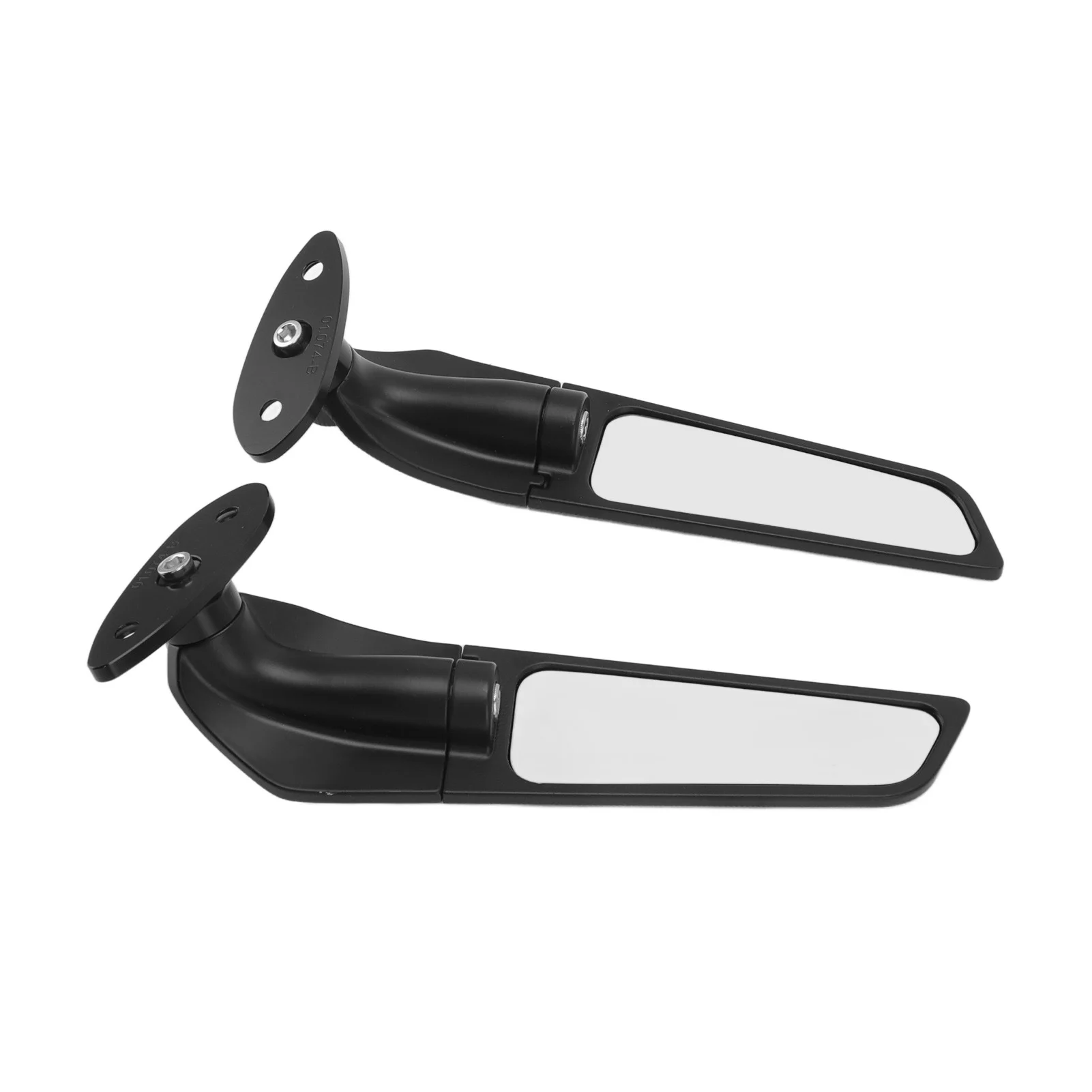 

2pcs Motorcycle Side Mirror Rotating Wind Wing Mirror Replacement for KAWASAKI NINJA Adjustable Rearview Mirror