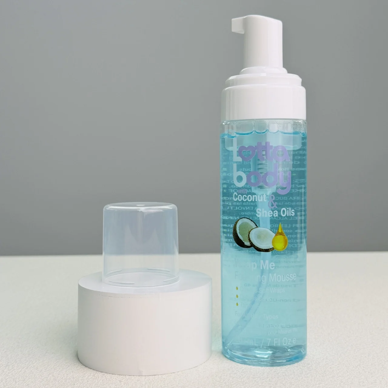 

207ML Wrap Me Foaming Mousse with Coconut & Shea Oils Lotta Body Soft Curl Definition for All Hair Types