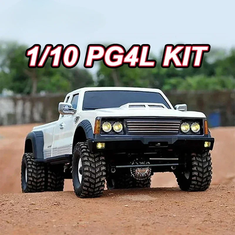 CROSSRC PG4L 1/10 RC Simulation Electric Remote Control Model Car Crawler Pickups Truck KIT Adult Kids Toys