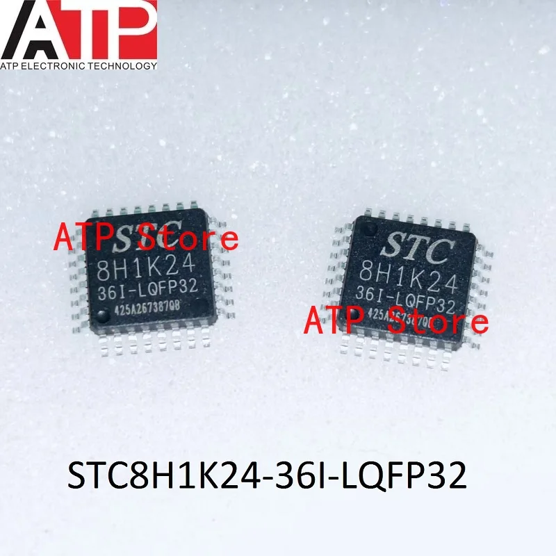 

50 шт./лот, 100% новый оригинальный чип STC8H1K24-36I-LQFP32 LQFP-32 STC 8H1K24 36I-LQFP32 MCU IC в наличии