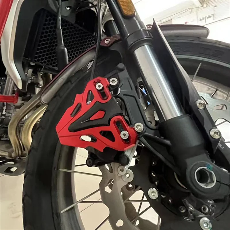 Practical Universal Motorcycle Front Disc Brake Caliper Cover Guard Protection Pump Cap Accessories