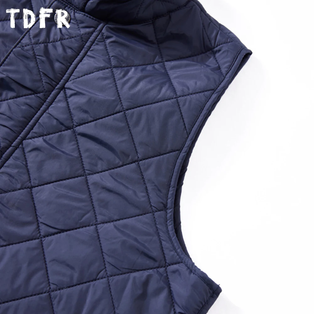 جيب بلون مبطن سترة رجالي ريترو البضائع الخريف الشتاء عادية الوقوف طوق أكمام واحدة الصدر سترة رجل #6