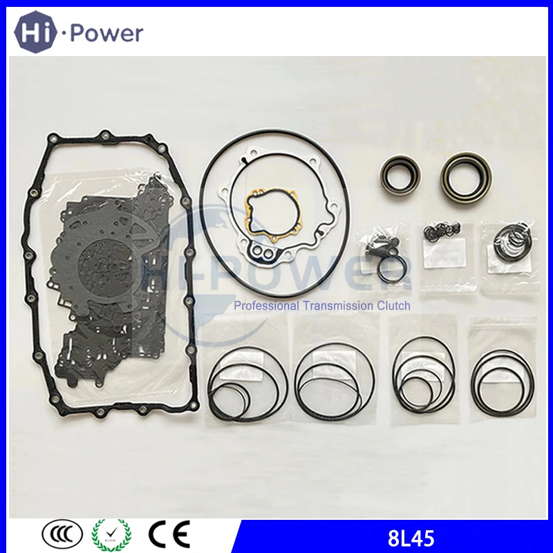 

8L45E 8L45 Automatic Transmission Overhaul Repair Kit For CADILLAC CHEVROLET Gearbox Clutch Oil Seal Overhaul Kit