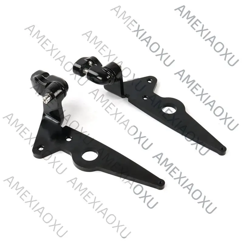 AMEXIAOXU Motorcycle Foot Peg Mounts Foot Peg Mounts For INDIAN Motorcycle Frame Mounted Adjustable Highway Foot Peg Mounts