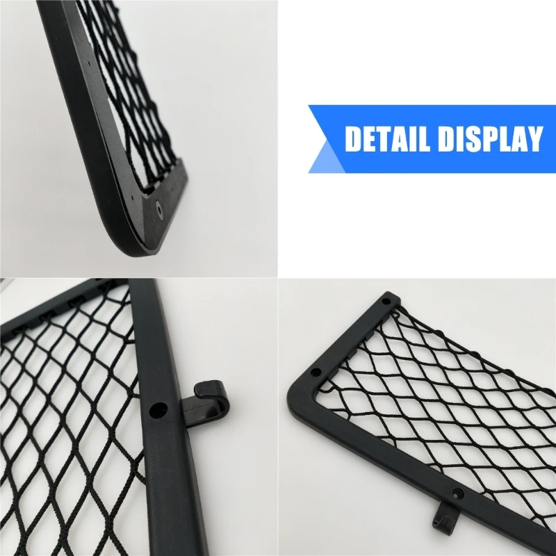 

Multipurpose Car Back Mesh Phone Friendly Storage Solution Storage Net for Family Travel Long Drives