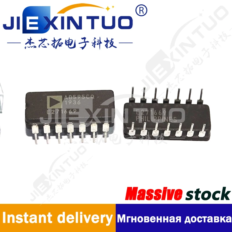 

AD595CQ IC THERMOCOUPLE A W/COMP 14CDIP Thermocouple Amplifier External Sensor Voltage Output 14-CERDIP