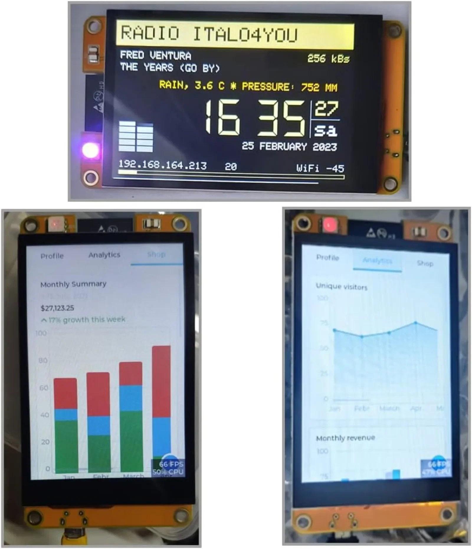 3,5 "ESP32 дисплей Φ емкостный сенсорный экран Φ TFT ЖК-модуль 320x480 ST7796 макетная плата