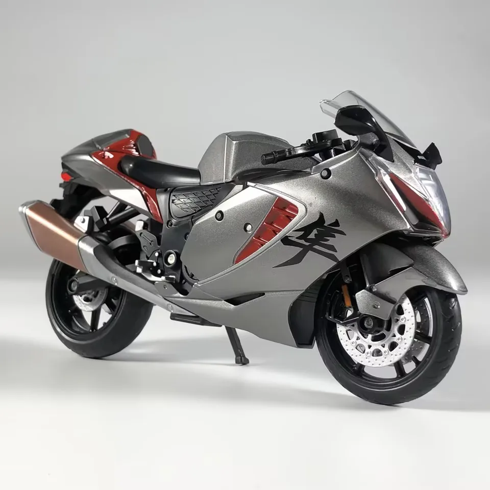 1:12 Suzuki Hayabusa 2024 Hypersport Bike Alloy Metal Diecast