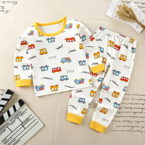 Kids Clothes Children Sets Children's Clothing Boys Girls CottonAutumn winter Clothing Pants Sleepwear Underwear Christmas Gift - Image 8