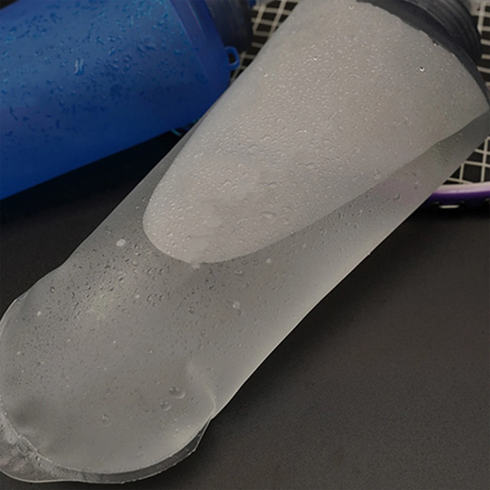 

Collapsible Water Bottle Soft Flask Squeezable Sports Bottle Leak Proof Eco Friendly Reusable Tpu PP Silicone Traveler Cup