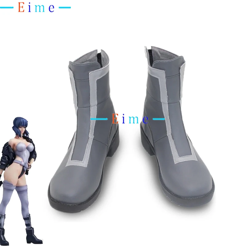 

Motoko Kusanagi обувь для косплея обувь из искусственной кожи сапоги для вечеринки на Хэллоуин аксессуары в стиле аниме реквизит для косплея на заказ