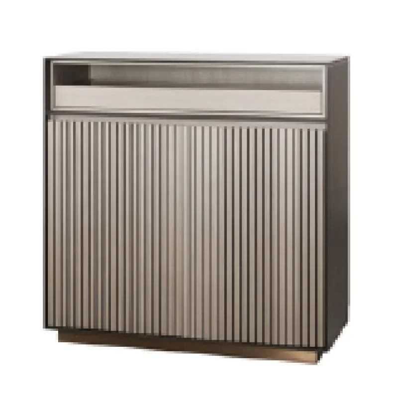 Shoe cabinet shoe rack finish