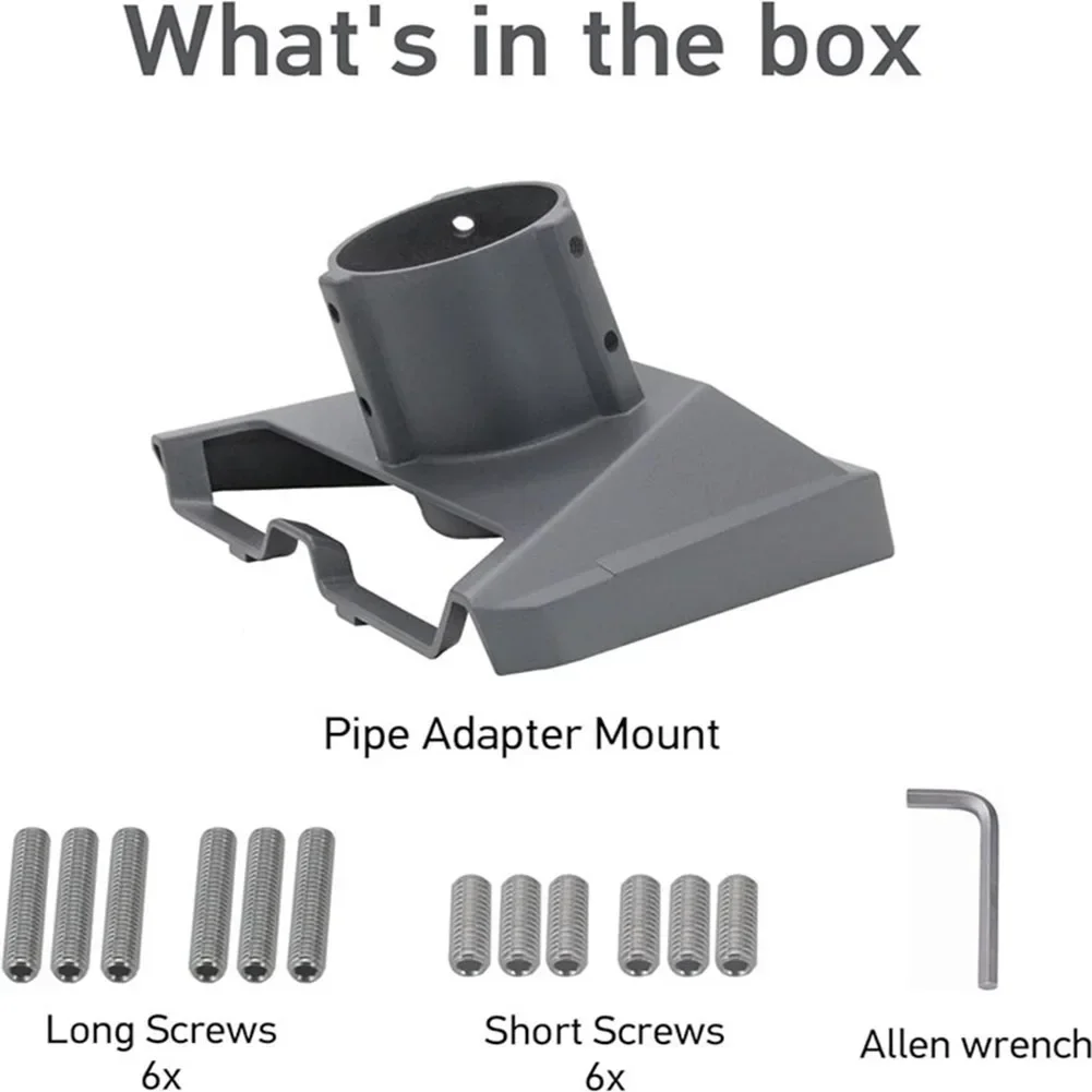 Kit de montaje de poste para instalación en exteriores Starlink, rendimiento óptimo, diseño mejorado, compatibilidad versátil