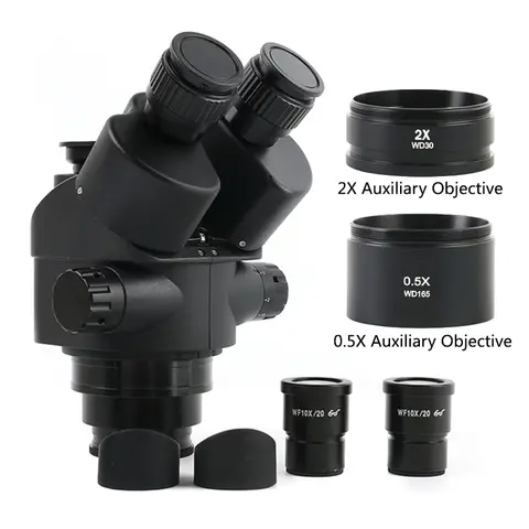 Trinocular Stereo Microscope 7X-45X Eakins