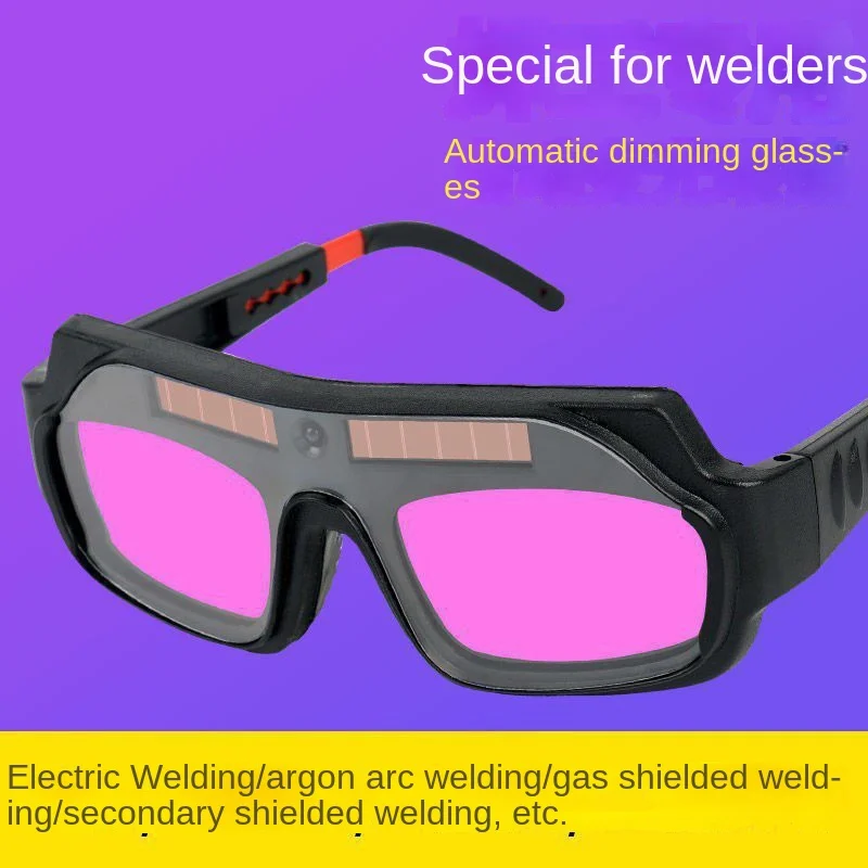 

[New] Automatic Dimming Electric Welding Glasses Welder Burning Goggles Eye Mask To Protect Eye Glasses Against Strong Light