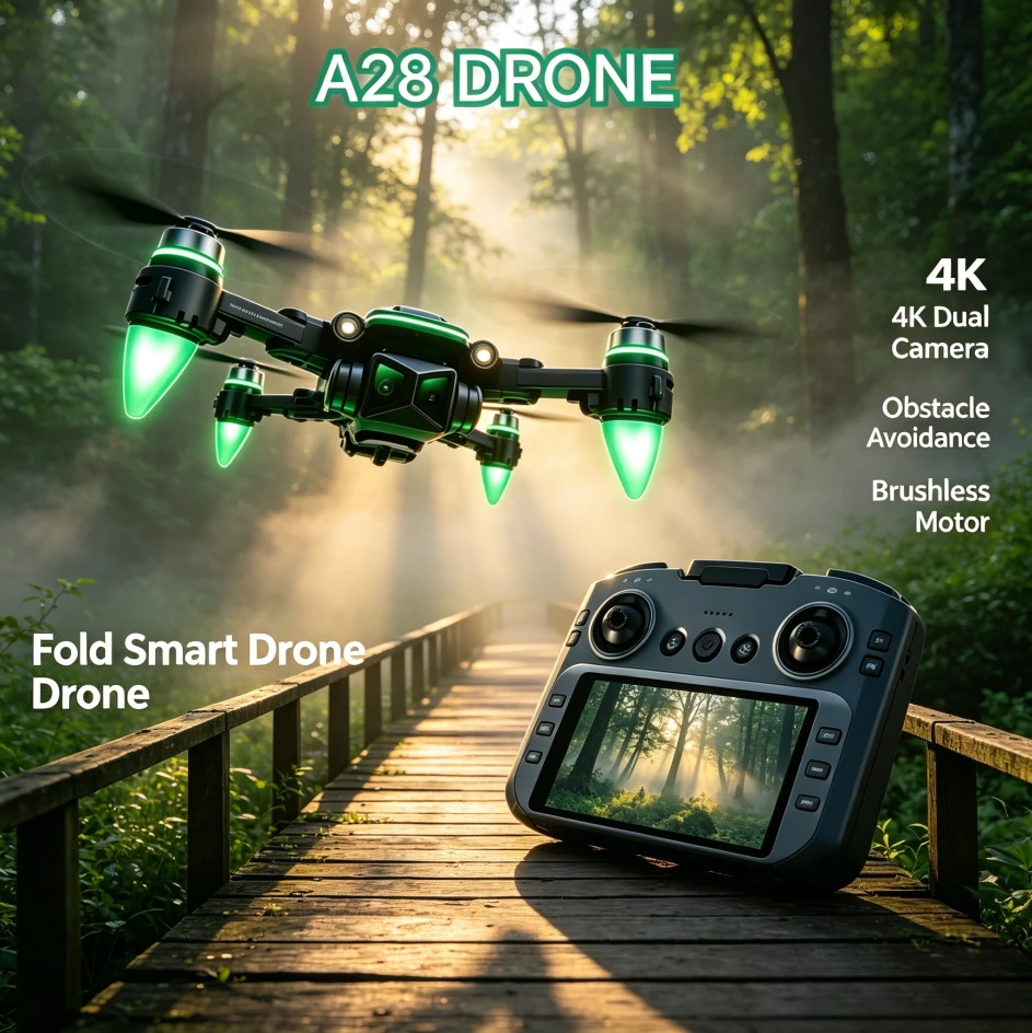 original-a28-rc-gps-drone-intelligent-obstacle-avoidance-optical-flow-hover-headless-mode-one-key-takeoff-landing-quadcopter