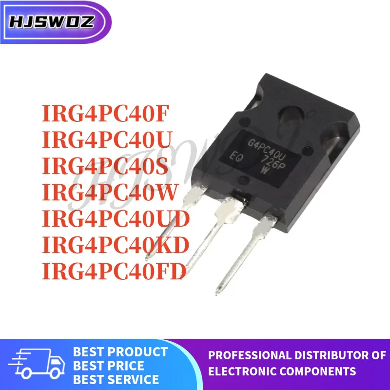 5/PCS 100% New IRG4PC40U IRG4PC40F IRG4PC40UD IRG4PC40KD IRG