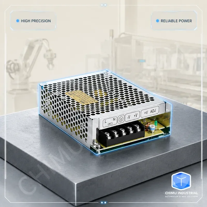【CHIMU INDUSTRIAL】 for S-35-24V Switching Power Supply 35W 24V 1.5A Single Output DC