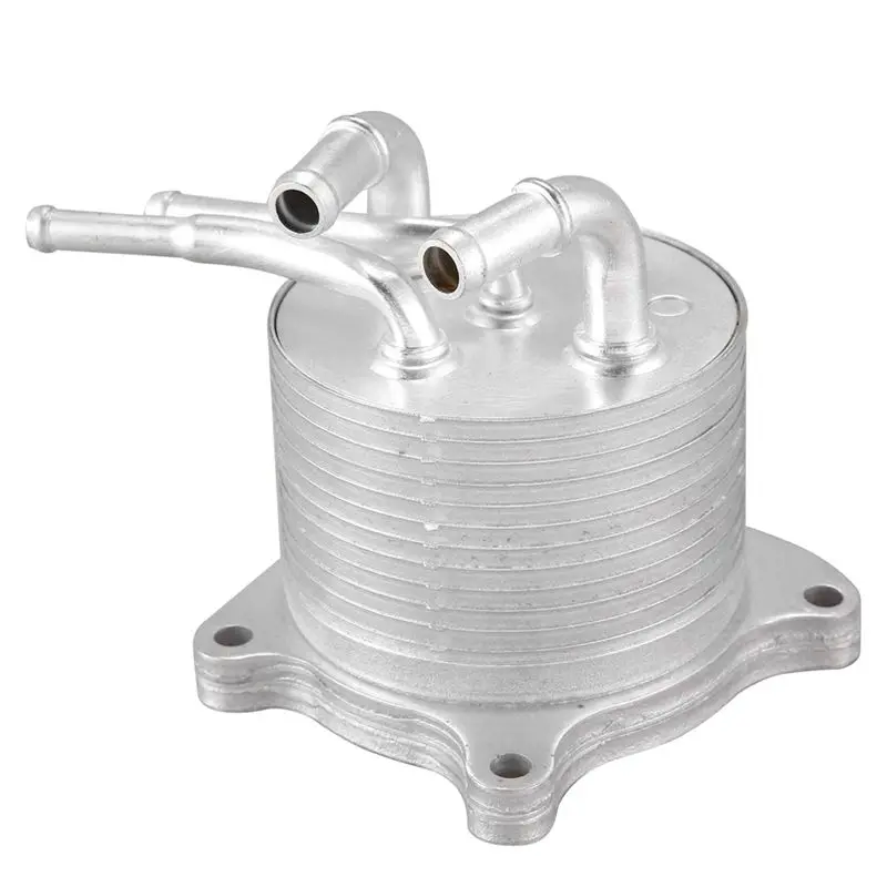 

1 шт. 68025160AA Масляный радиатор-охладитель трансмиссии, серебристый металлический, автомобильные аксессуары для Mitsubishi