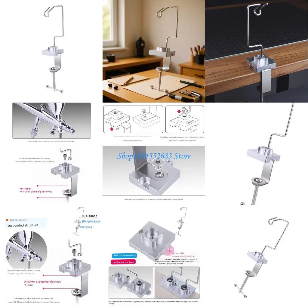 

Y6GD Настенный держатель для распылителей Металлическая конструкция, совместимая с несколькими типами