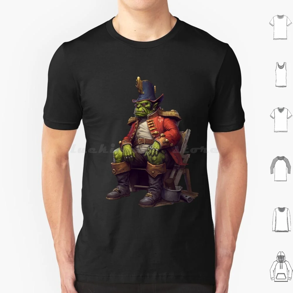 Da General T Shirt Big Size 100% Cotton Orkpoleon Bonezapart Dakka Funny Meme Orkz Ork Age Of Sigmar World Of Orc Orc World Of