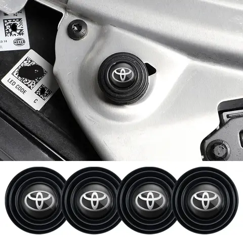 자동차 스티커 자동차 도어 방음 패치 충격 흡수 가스켓 도요타 코롤라 프리우스 야리스 RAV4 CHR 아이고 하이럭스 라이즈 캠리 시엔용