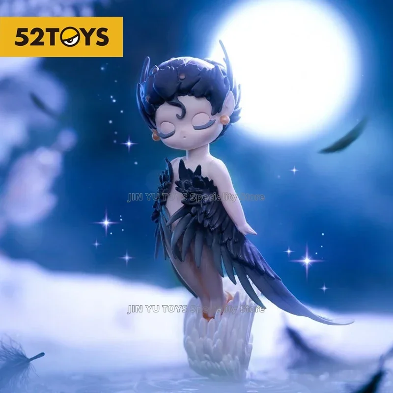 52TOYS Sleep Sky Elf Series Blind Box Anime Action Figure Collectible Ornament Designer Trendy Toy Kawaii Model Birthday Gift