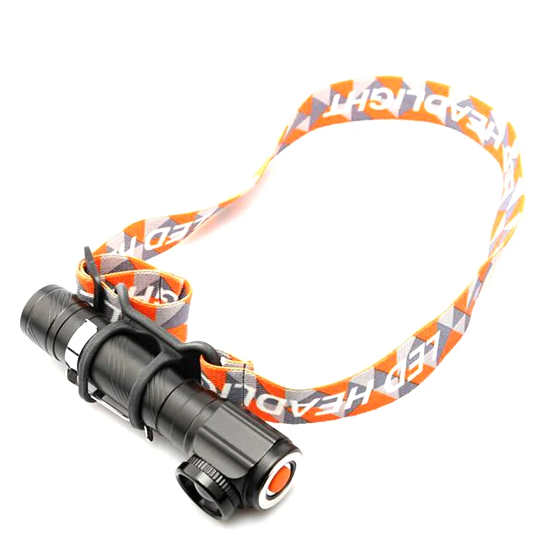 

Крепление-держатель на голову для налобного фонаря/фонарика/лампы/факела