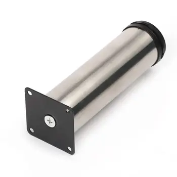 גובה מתכוונן נירוסטה ריהוט רגליים רגליים ארון מטבח ספת רגליים עגול Stand ריהוט רגל