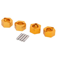 4Pcs/Lot Wltoys Upgrade Parts Alloy Axle Wheel Hex.Mount(Al.) For 1/18 RC Remote Control Car Truck A949-14 A959 A979 A949 A969