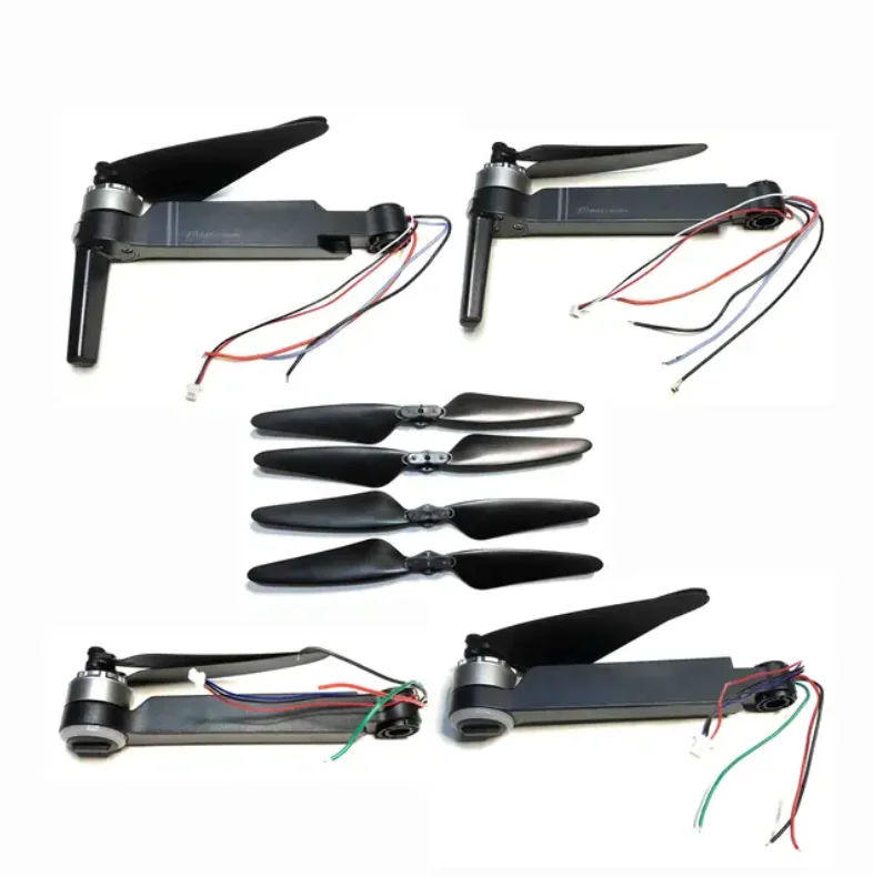 

4PCS Brushless Motor Front Rear AB Arm With Blade Propeller + 4PCS Propellers Blades for SJRC F11/F11 PRO/F11 4K PRO RC Drones