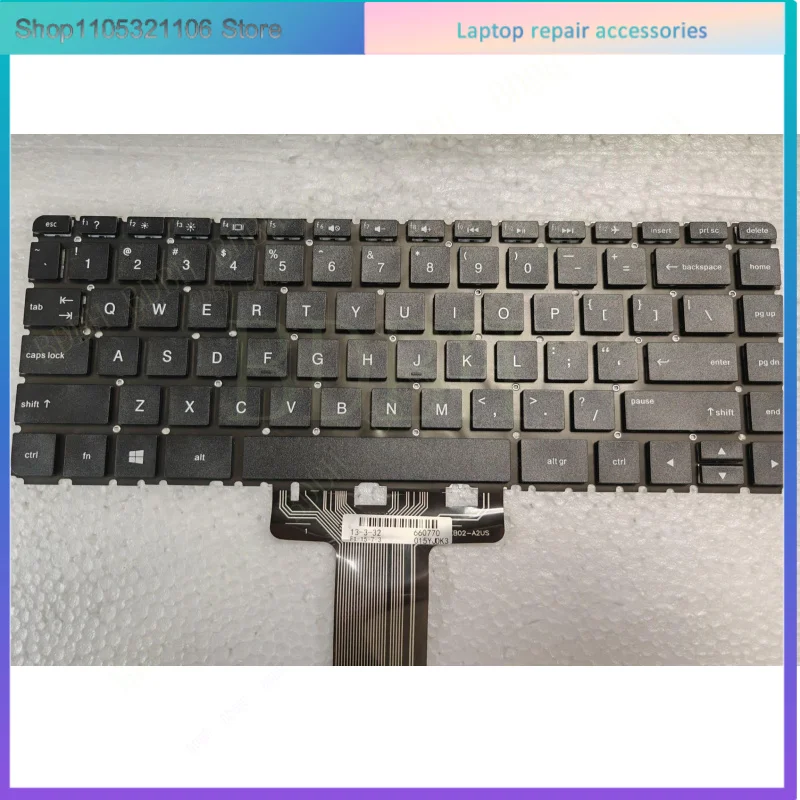 Teclado estadounidense para HP Pavilion 240 G6 246 G6 245 G6 TPN-W125 C131 Q188 W190