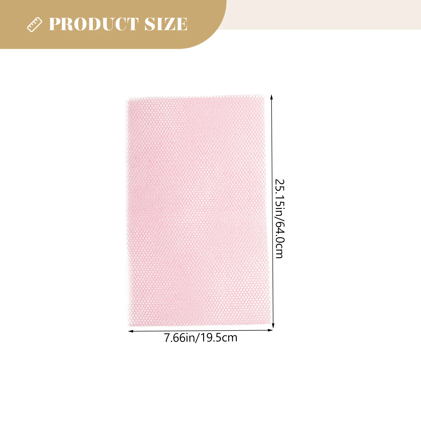 3 قطعة إسفنجة حمام أفريقية مقشر دش الغسيل لينة Chinlon 25.2X7.7 بوصة #5