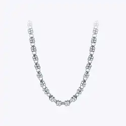 ENFASHION Goth Bunch Circles Choker Necklace For Women Harajuku Stainless Steel Silver Color Necklaces Fashion Jewelry P203181