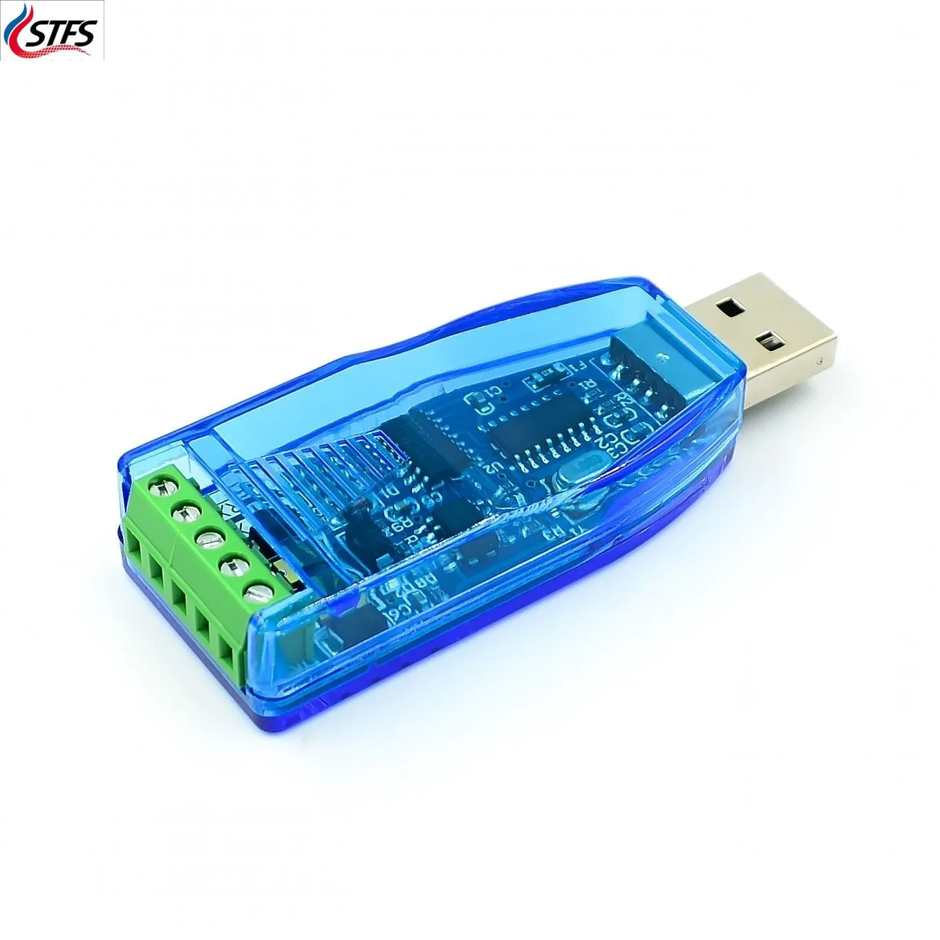 Industrial USB To RS485 Converter Upgrade Protection RS232 Converter Compatibility V2.0 Standard RS-485 A Connector Board Module