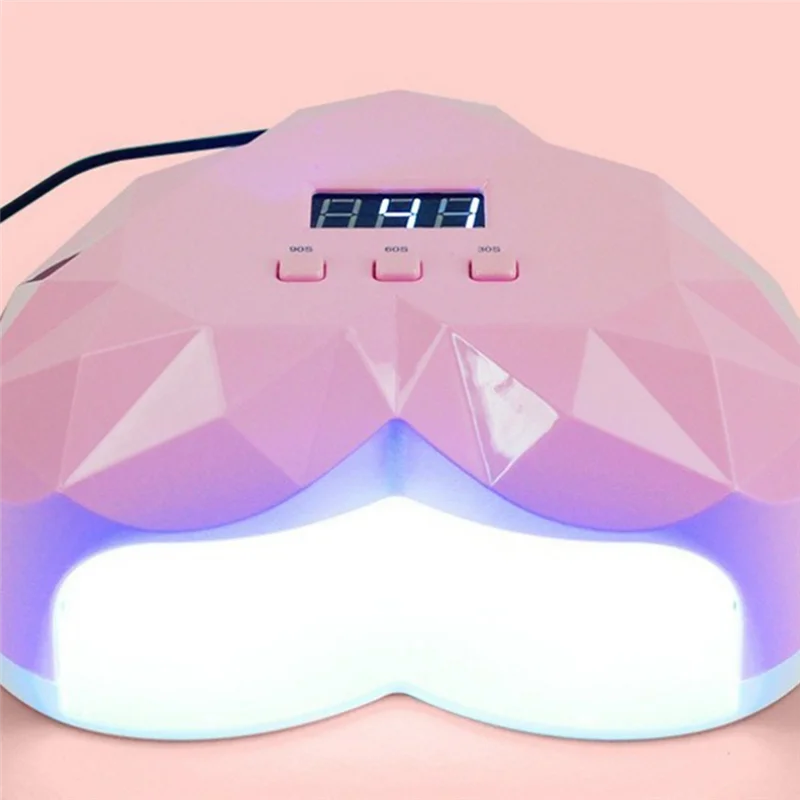 ABIT-máquina de fototerapia para decoración de uñas, enchufe europeo, lámpara para hornear de secado rápido, secador de iluminación LED, herramientas de decoración de uñas, esmalte de uñas para hornear