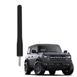 Antenne courte en aluminium de 4 pouces, pour Ford Bronco 2021 2022 2023