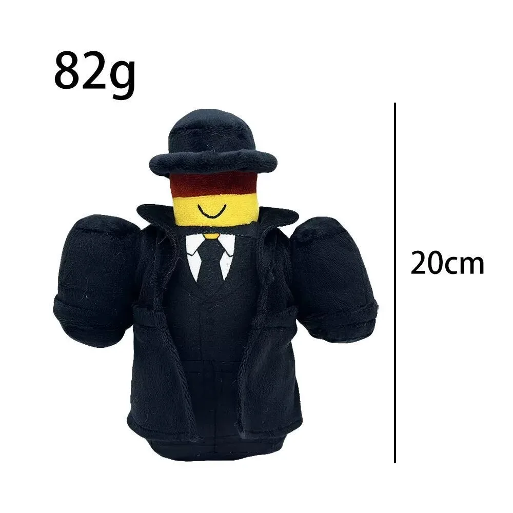 Forsaken Mafioso Plush Doll Game Peripherials Plushies Forsaken Stuffed Toys Collectibles Pillow Halloween Home Decoration Gifts