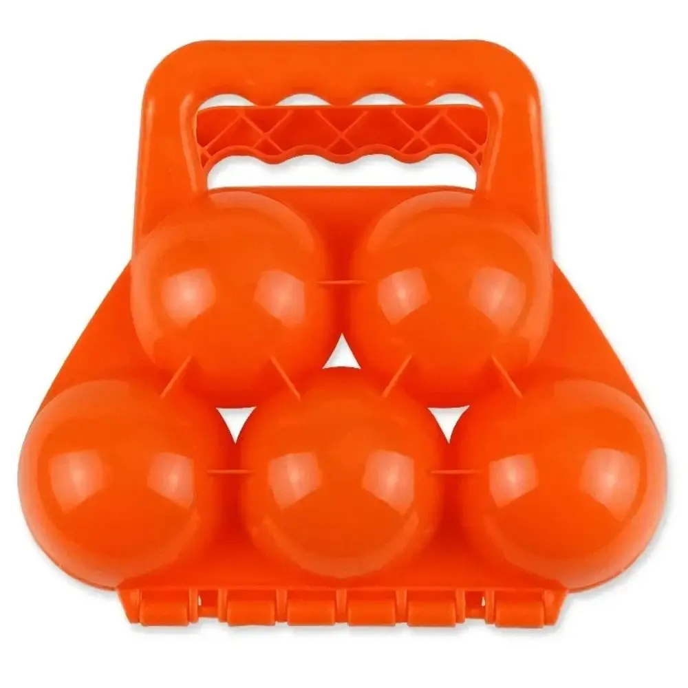 Plastics Snowball Maker Clip Anti-slip Handle Wear-resistant Snow Ball Mold Tool Durable Portable Winter Fight Clip Children