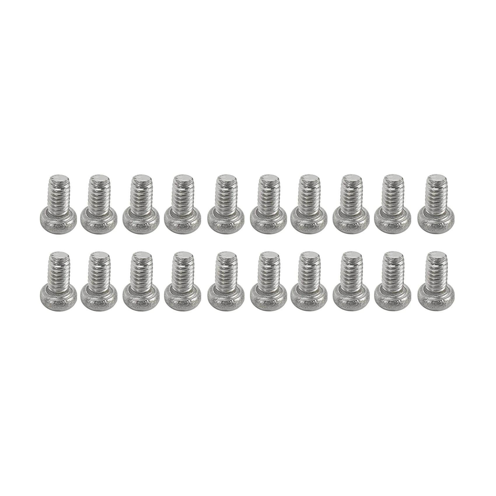 A96I-240Pcs M2 X 4Mm 304 Stainless Steel Phillips Round Head Screws Bolt