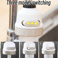 3 Mode Faucet Extender 360Degree Rotatable Faucet Nozzle Adapter Home Water Saving Bubbler Kitchen Bathroom Faucet Accessories