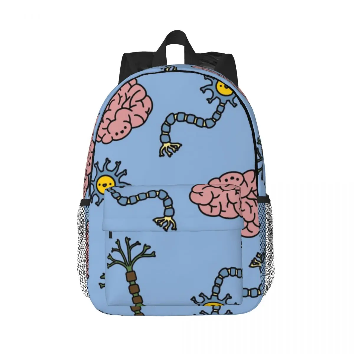 

Neuro Brain Time! Let's Have Some Synapse Fun Backpacks Teenager Bookbag Children School Bags Laptop Rucksack Shoulder Bag