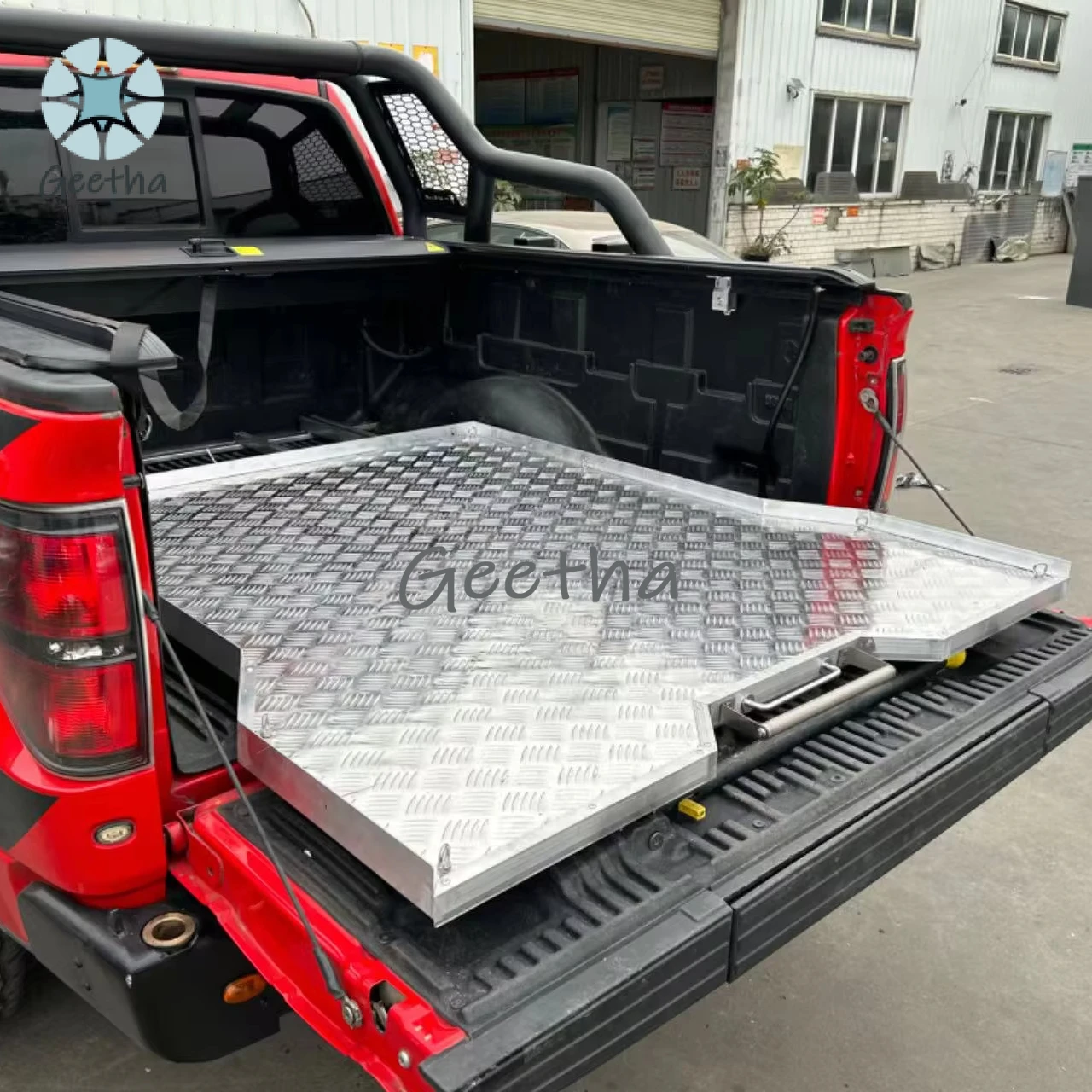 

For Aluminium Ute Tray or Canopy with Tool Box for Pickup Truck Ford Ranger Chevrolet Gmc Etc