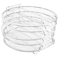 Stand for Ninja Foodi Pressure Cooker and Air Fryer, Food Grade Stainless Steel Dehydrator Rack, 1 Pack/Set, 6.5 8 Qt