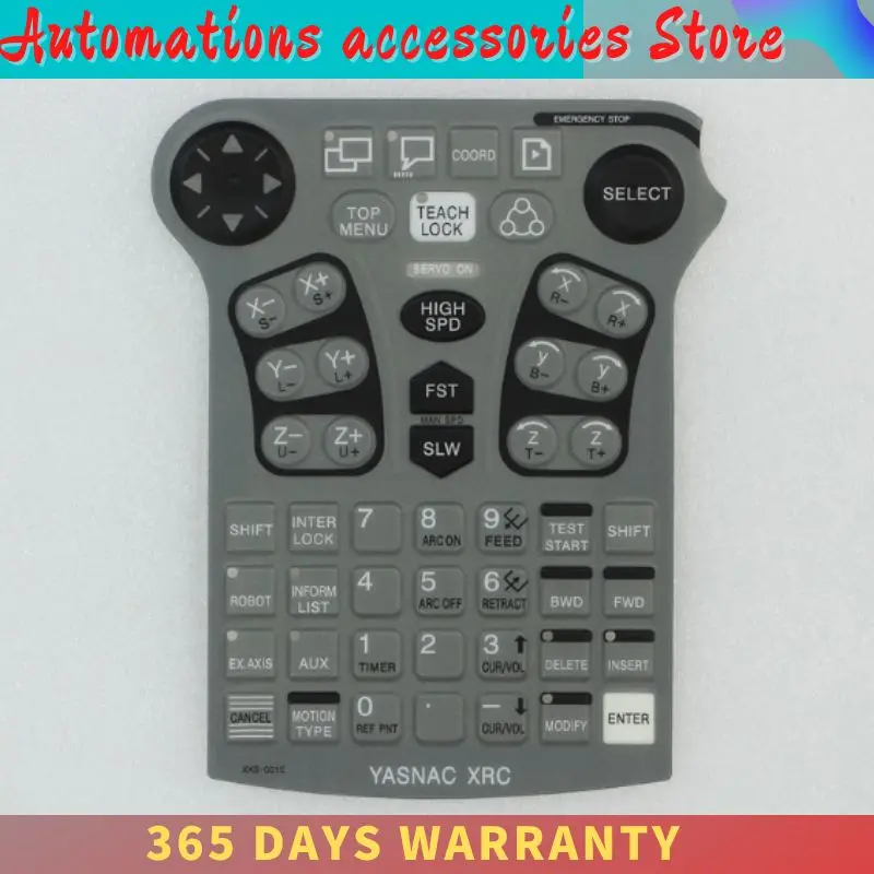 

New For JZNC-XPP02B YASNAC XRC XKS-001E XKS-002E XKS-000E XKS-012E XKS-005E Yaskawa Motoman Membrane Keyboard Button Keypad