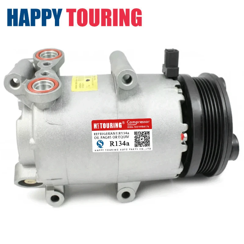 

OE# 3M5N19D629RN 6M4A19D629AB 6M5H19D629AB 6M5H19D629AD 3M5N19D629RN 3M5H19D629RG VS16 AC Compressor For FORD Focus