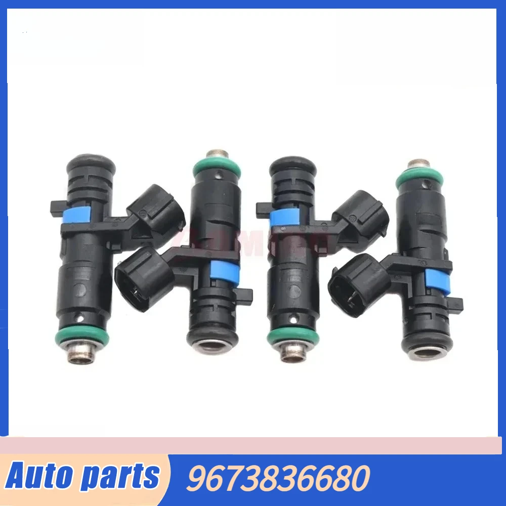 

Топливные форсунки для автомобиля, 4 шт., 0280157141 9673836680, для Peugeot 301 1.6, для Citroen C4 1.6