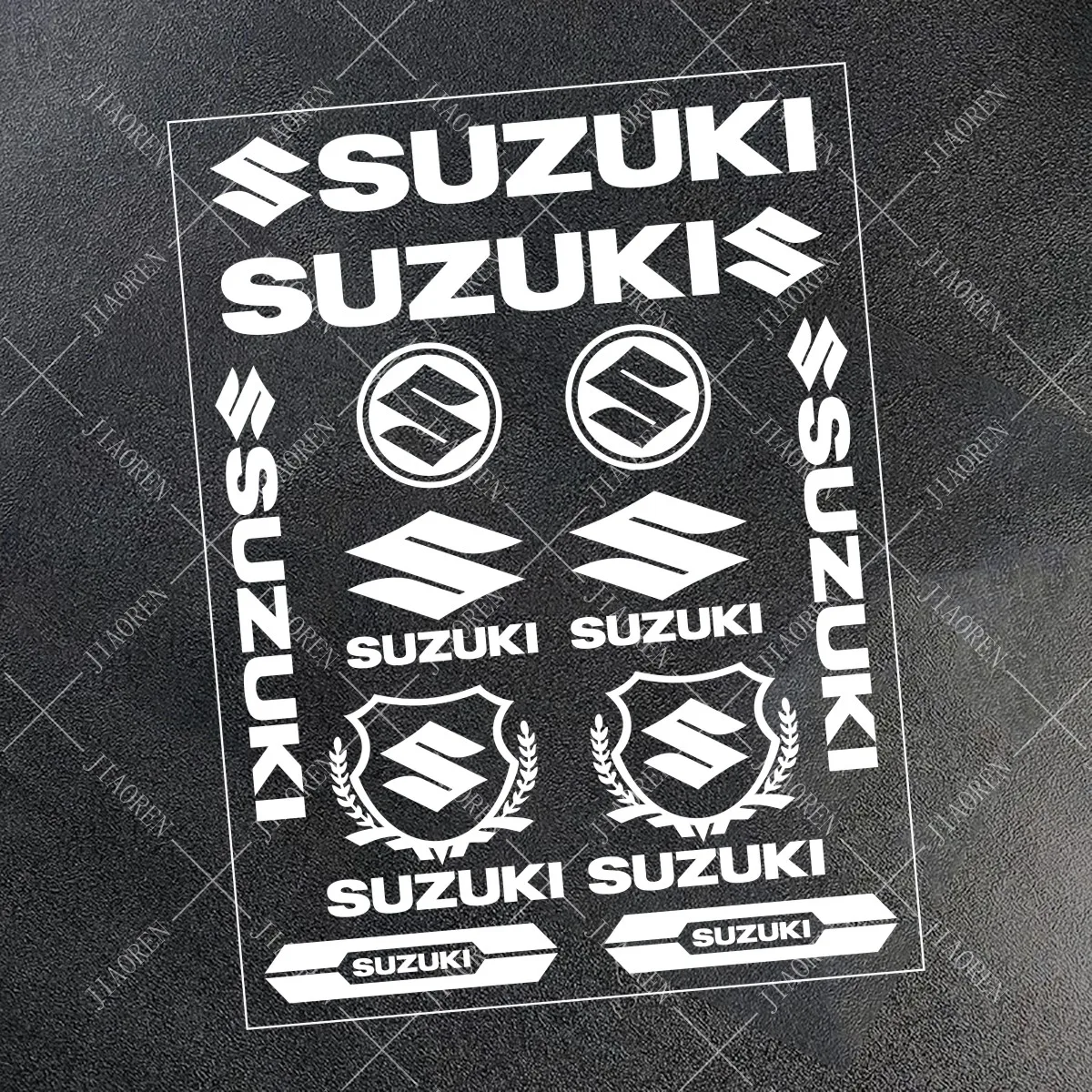 Vinyl Suzuki Sticker Logo Motorcycle Tank Helmet Decal