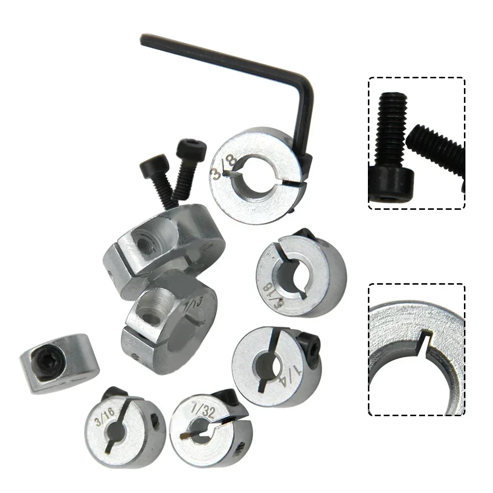 Open Type Shaft Sleeve 1 2 Optical Shaft Fixing Ring Smooth And Complete Specifications Wide Application Range