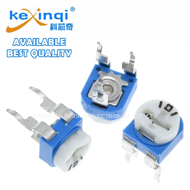 (20pcs) RM065 Trimmer Potentiometer Adjustable Resistor 100R 200R 500R 1K 2K 5K 10K 20K 50K 100K 200K 500K 1M Ohm